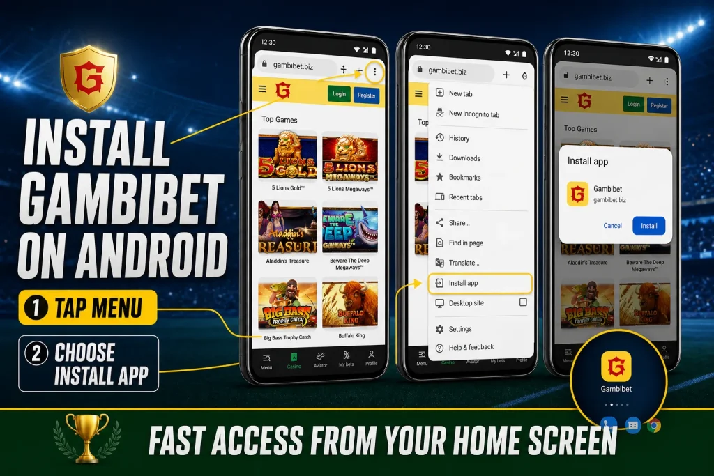 Gambibet Android App Download