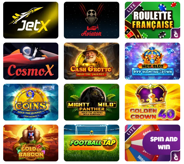 Gambibet Most Popular Casino Games
